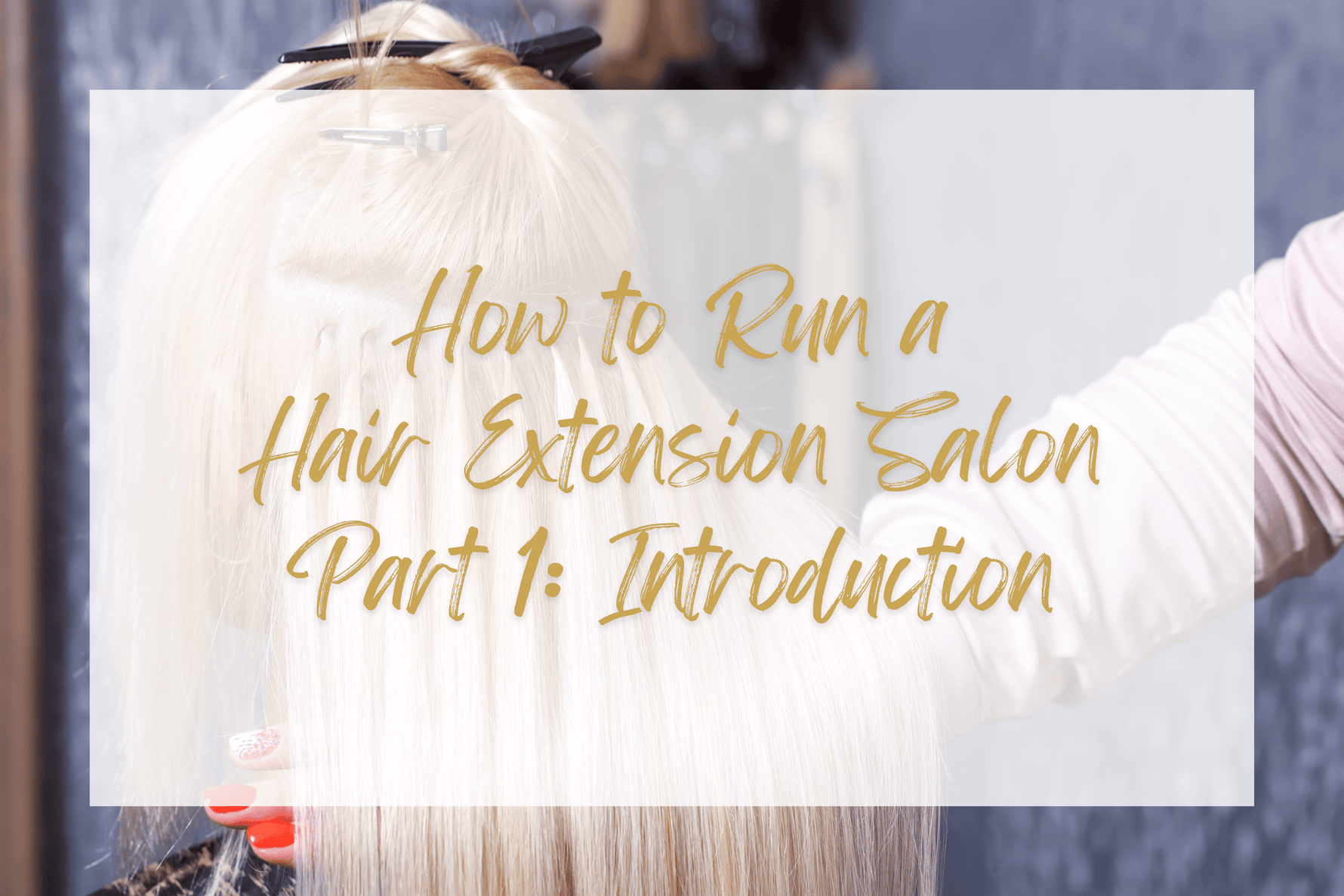 How to Run a Hair Extension Salon - Part 1: Introduction